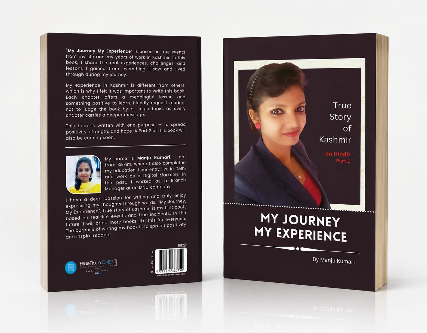 Paperback Book "My Journey My Experience"; True Story of Kashmir